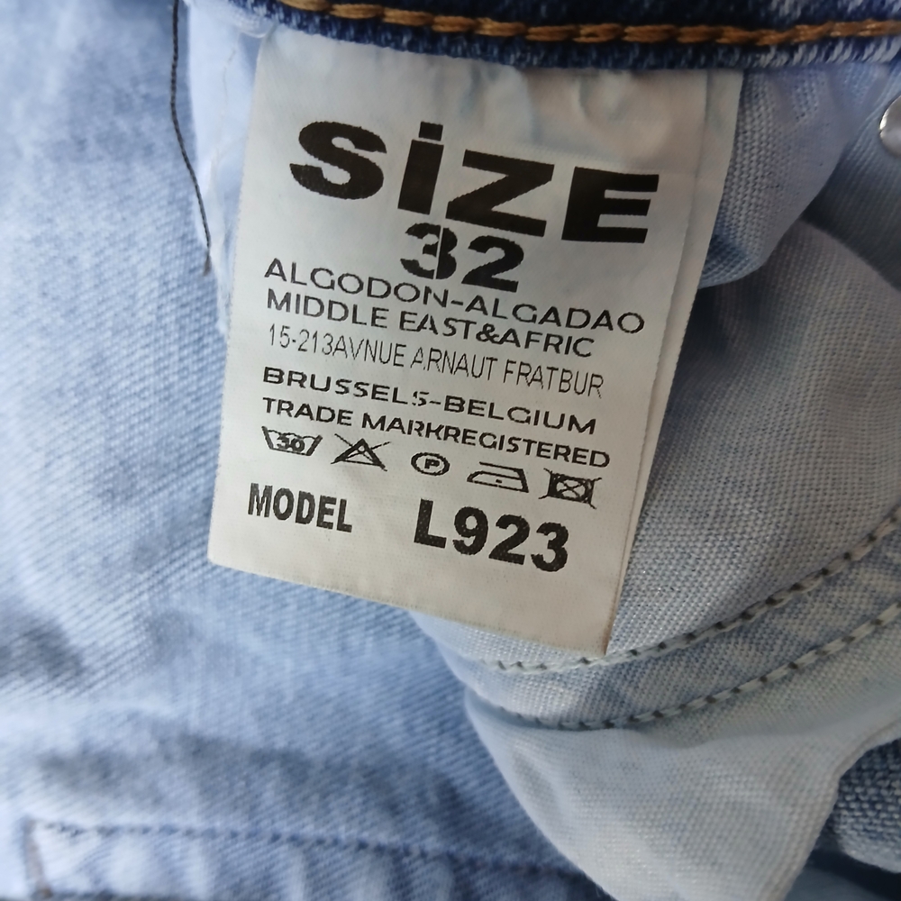 Denim&Co Men's Relaxed Fit Blue Jeans Size 32 New $30 - Picture 8 of 14